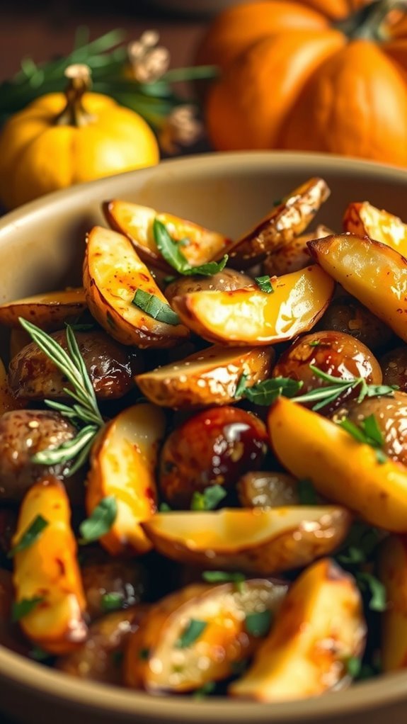 elevate smashed potatoes presentation