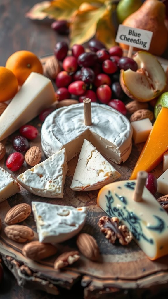 elevated thanksgiving cheese presentation