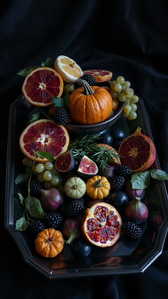 enchanting dark fruit dessert enchanting dark fruit dessert