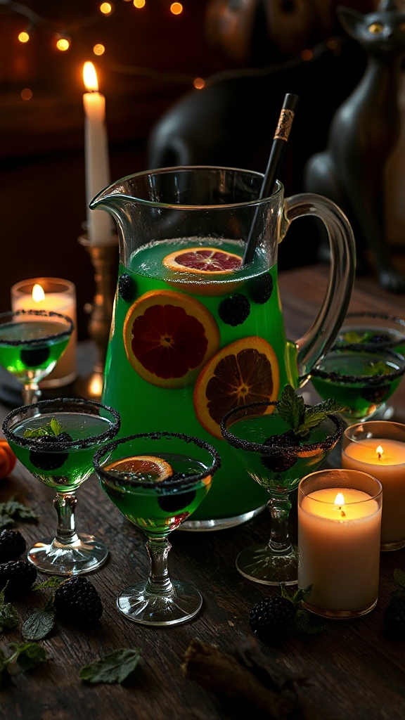 enchanting halloween fruit punch