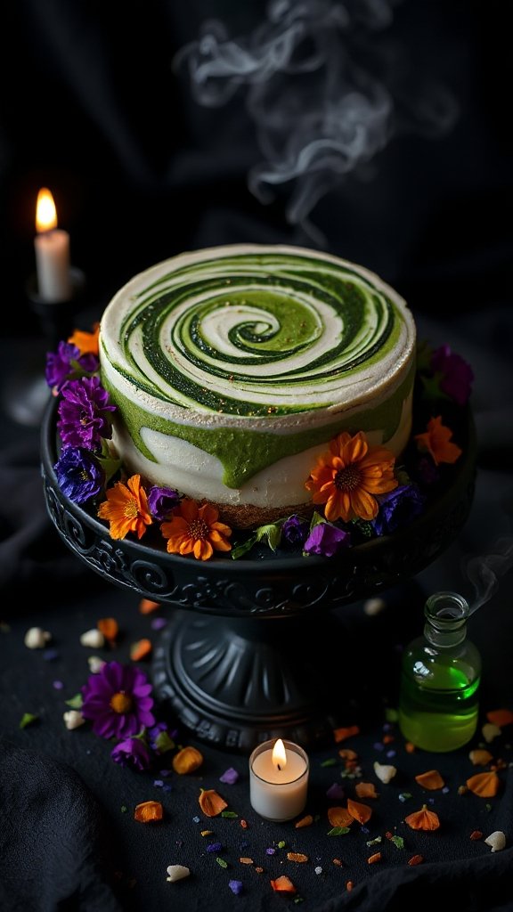 enchanting matcha cheesecake delight