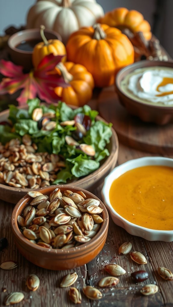 enhance dishes with pumpkin seeds enhance dishes with pumpkin seeds