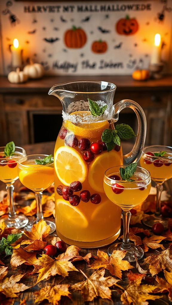 festive autumn lemonade recipe