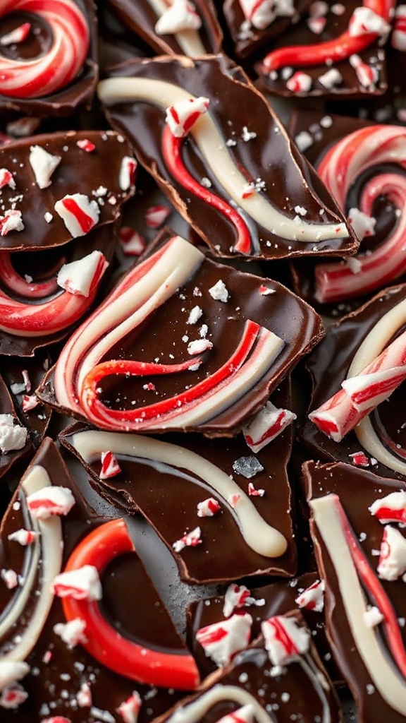 festive chocolate peppermint bark festive chocolate peppermint bark