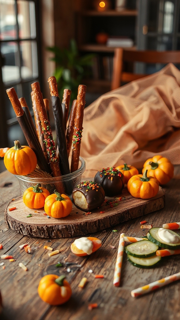 festive halloween edible crafts