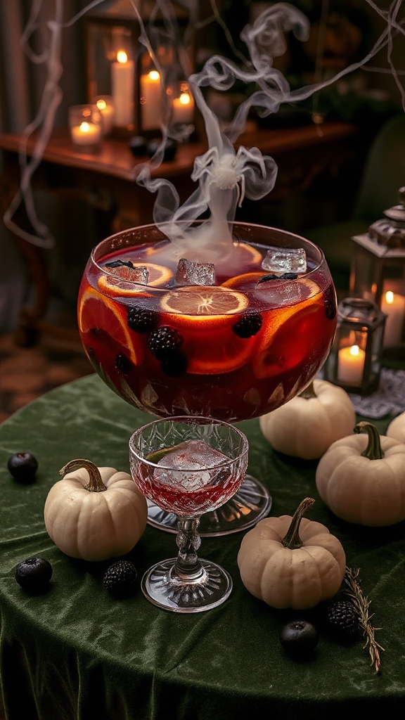 festive halloween punch recipe