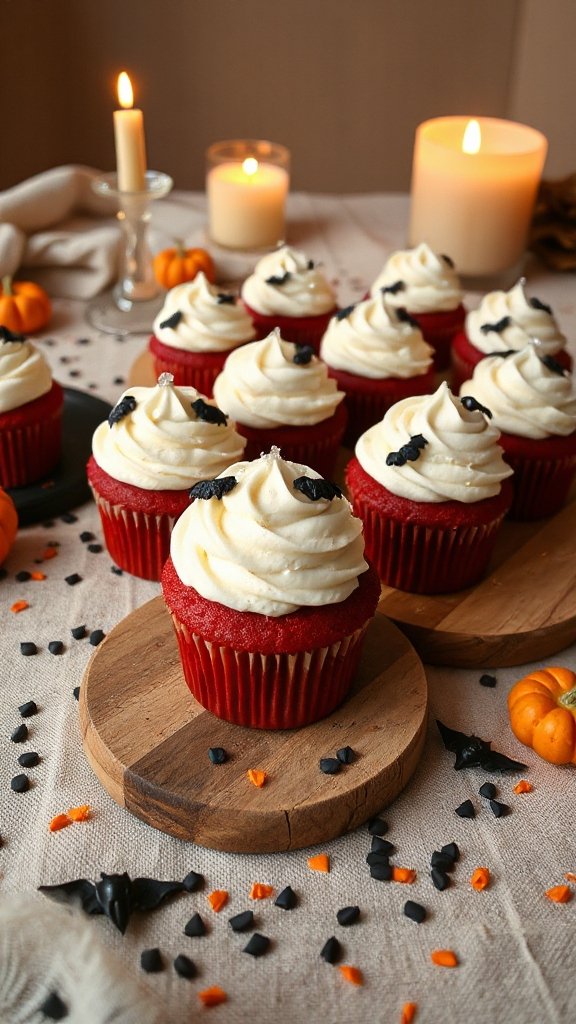 festive halloween red velvet festive halloween red velvet