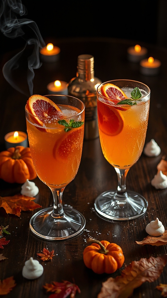 festive orange tequila cocktail