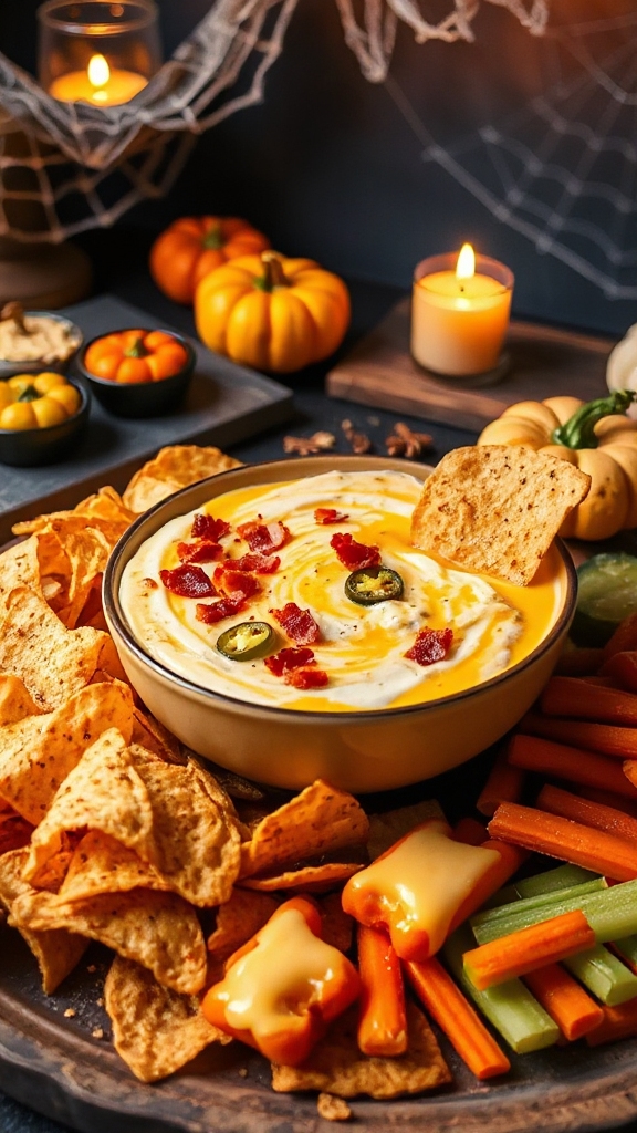 fiery creamy jalape o dip