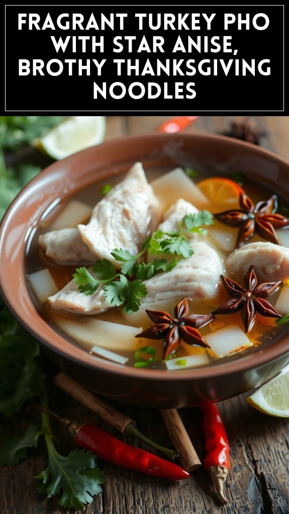 Fragrant Turkey Pho With Star Anise, Brothy Thanksgiving Noodles