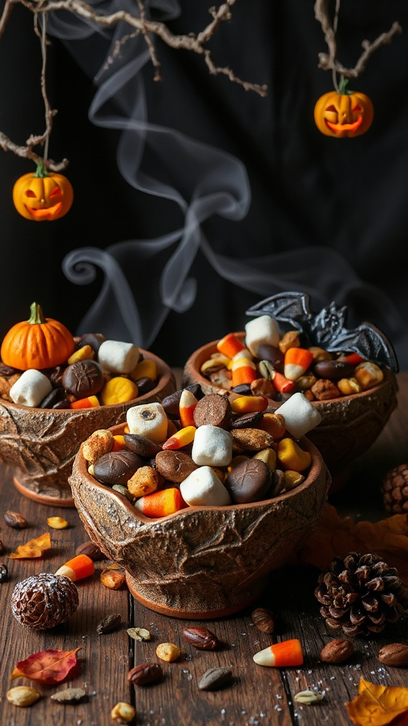 frightful forest snack mix