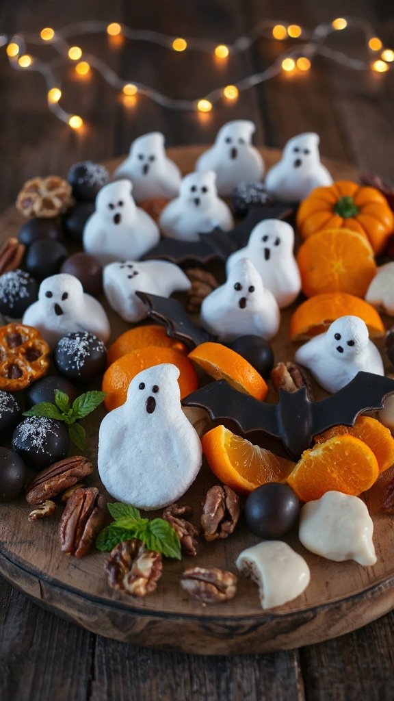 ghostly marshmallow halloween treats ghostly marshmallow halloween treats