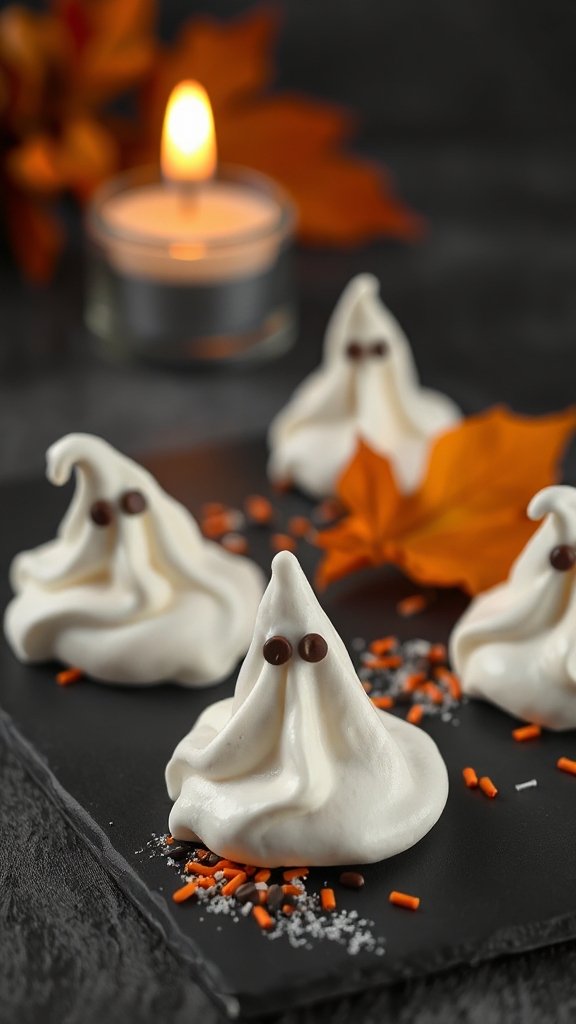 ghostly meringue kisses recipe ghostly meringue kisses recipe