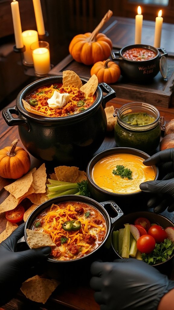 ghoulish guacamole salsa bar ghoulish guacamole salsa bar