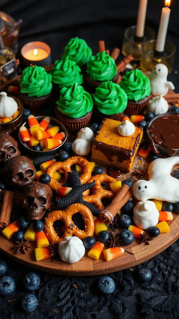 ghoulishly delicious halloween cupcakes