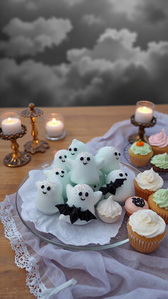 gloomy blue jello shots