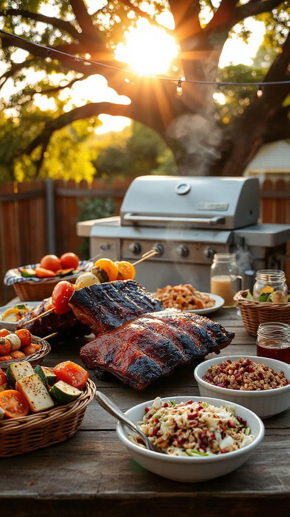 grilled favorites outdoor celebration