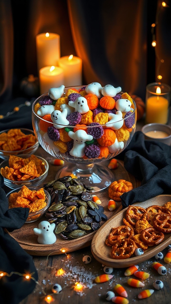 gummy candy halloween medley