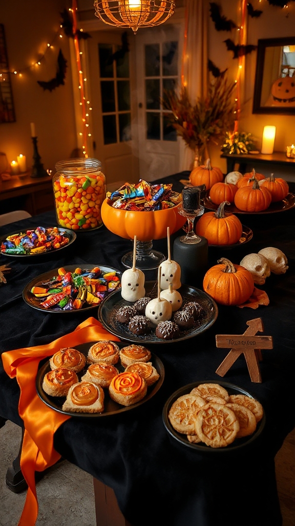 halloween candy customization station