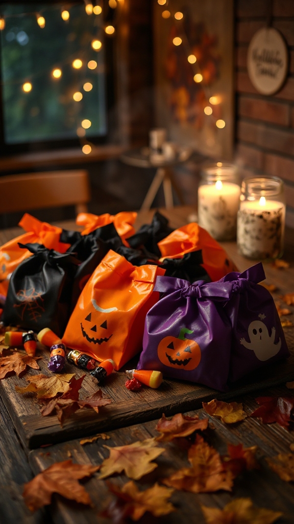 halloween candy distribution slider