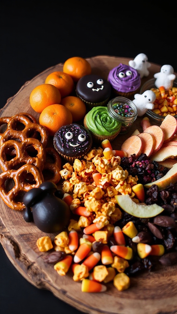 halloween dessert platter delight