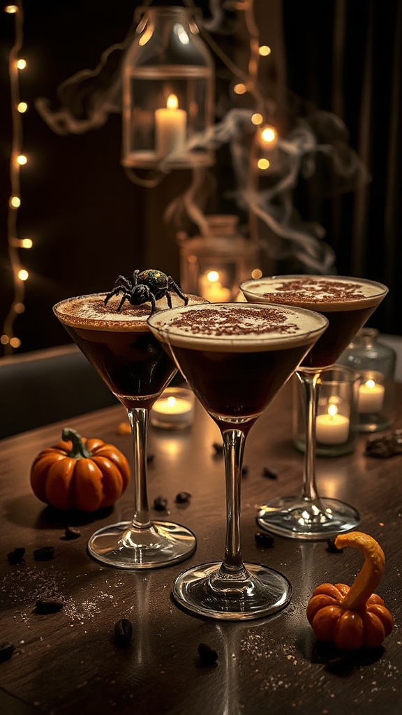 halloween espresso chocolate cocktail