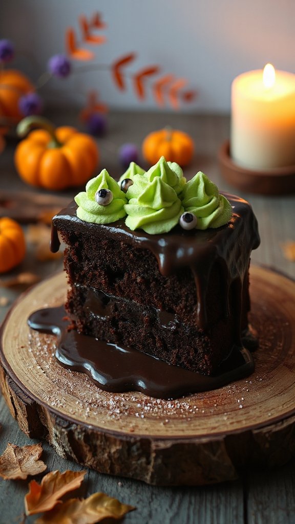 halloween inspired chocolate cake halloween inspired chocolate cake