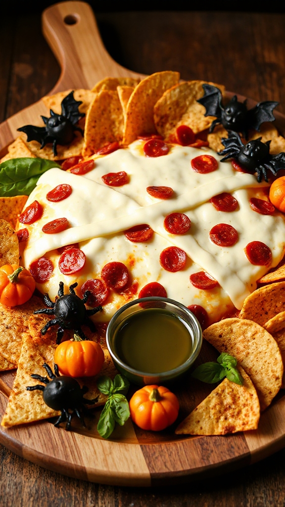 halloween mummy dip recipe