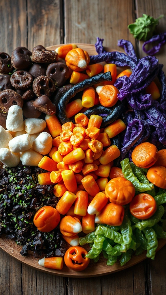 halloween themed candy treat