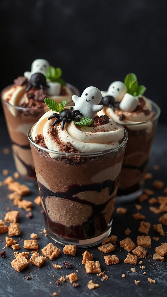 halloween themed peanut butter treats