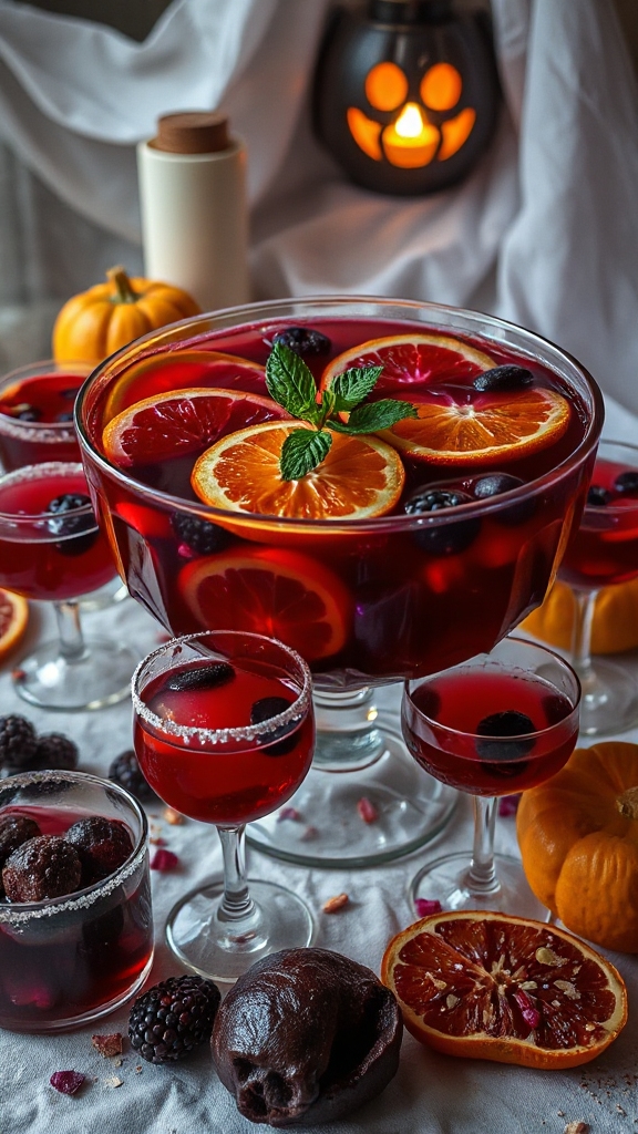 halloween themed sangria recipe