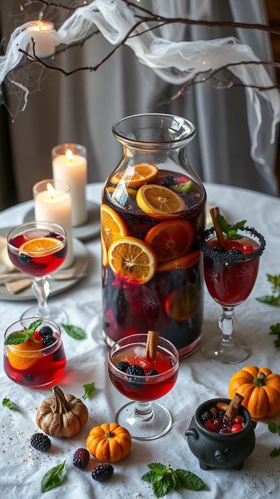 halloween themed sangria recipe halloween themed sangria recipe
