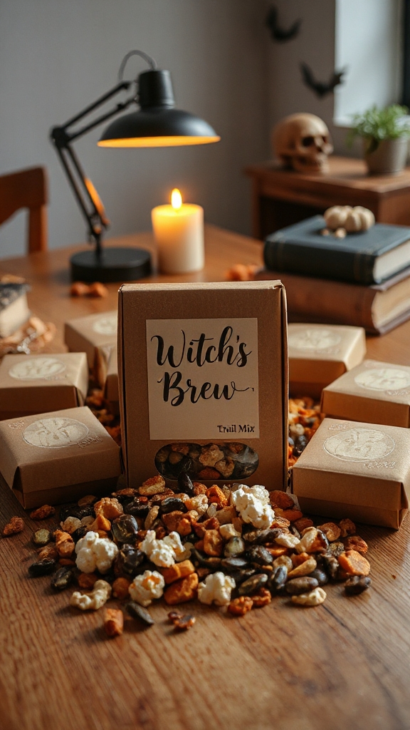 halloween themed trail mix recipe