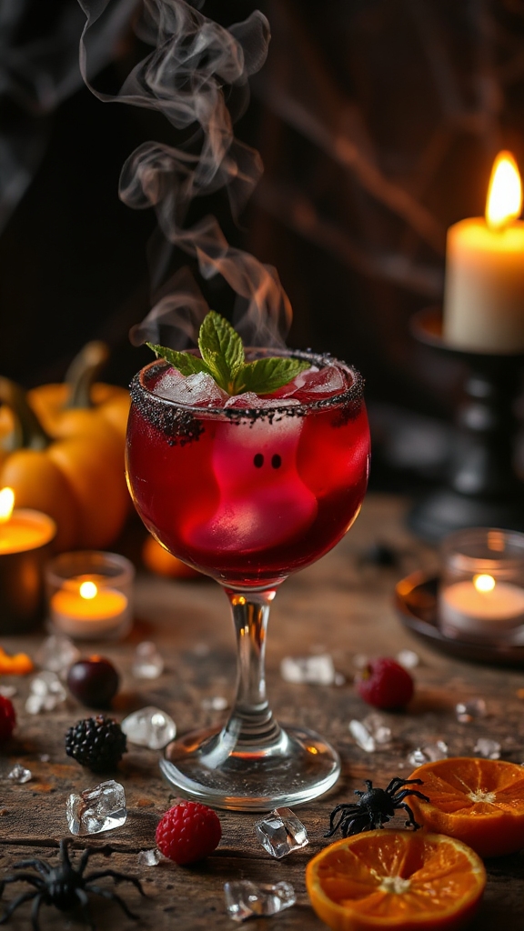 haunted berry mocktail recipe