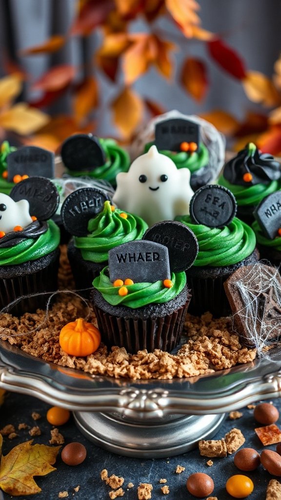 haunted graveyard cupcake delight haunted graveyard cupcake delight