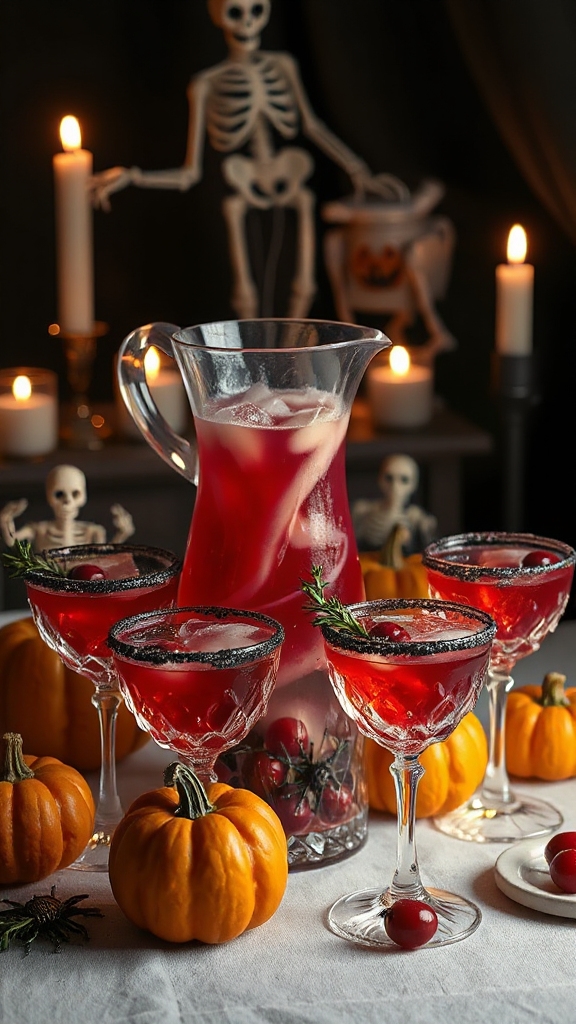hauntingly delicious halloween cocktail