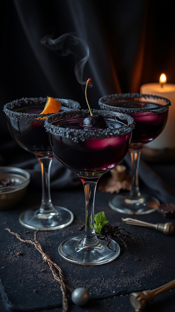 hauntingly delicious halloween cocktail