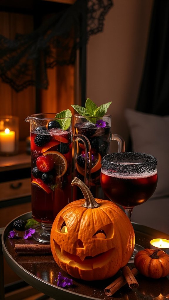 hauntingly delicious halloween cocktail hauntingly delicious halloween cocktail