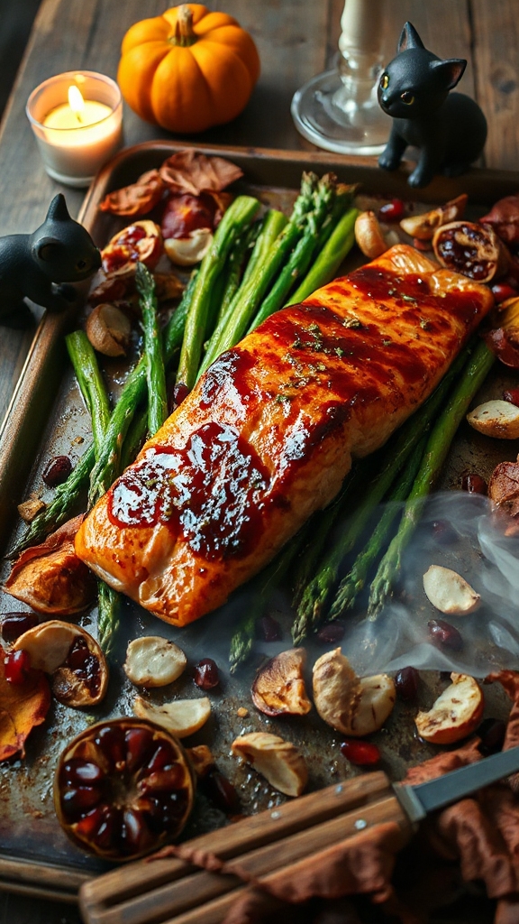 hauntingly good salmon dinner