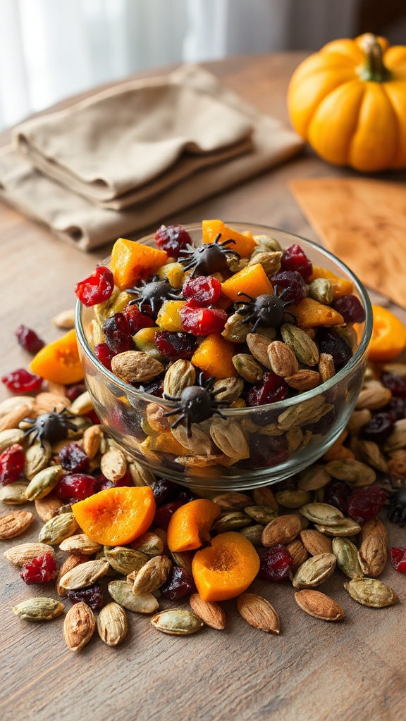 healthy halloween snack mix