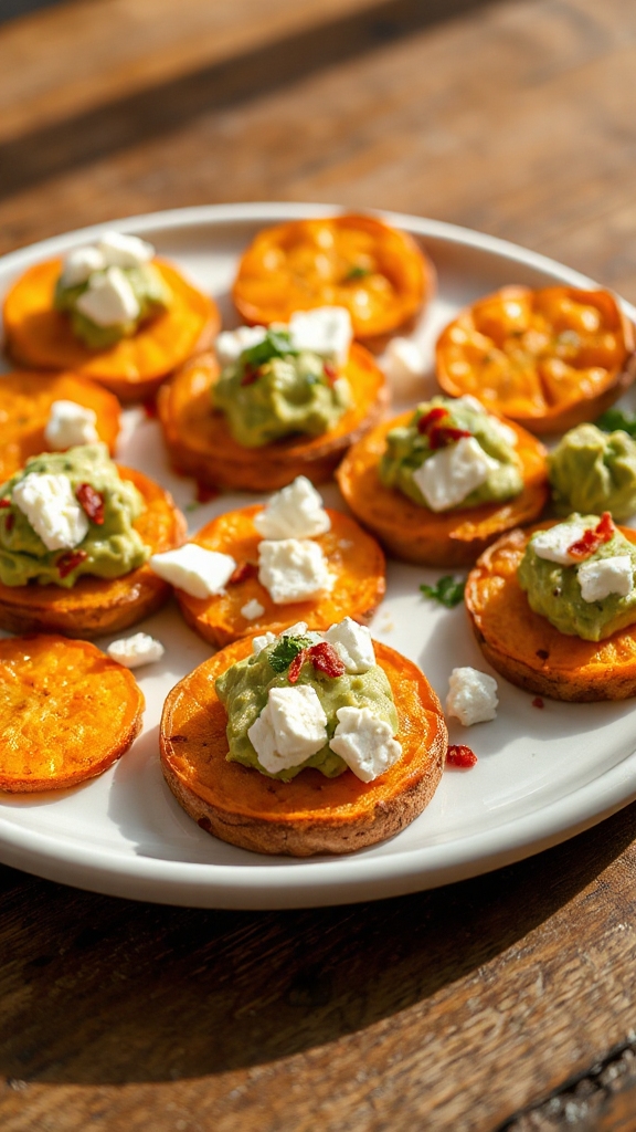 healthy sweet potato appetizer