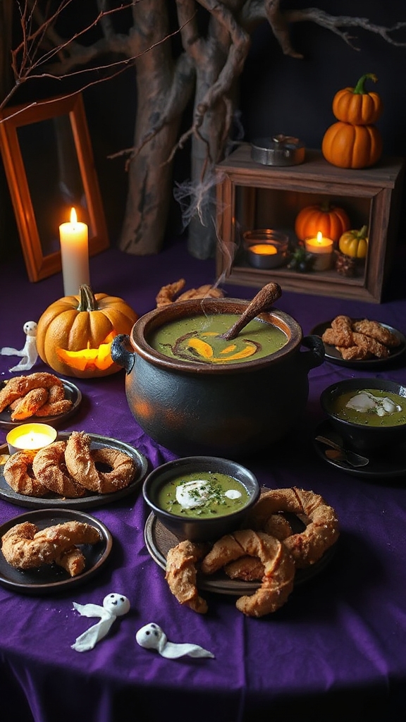 hearty halloween vegetable soup