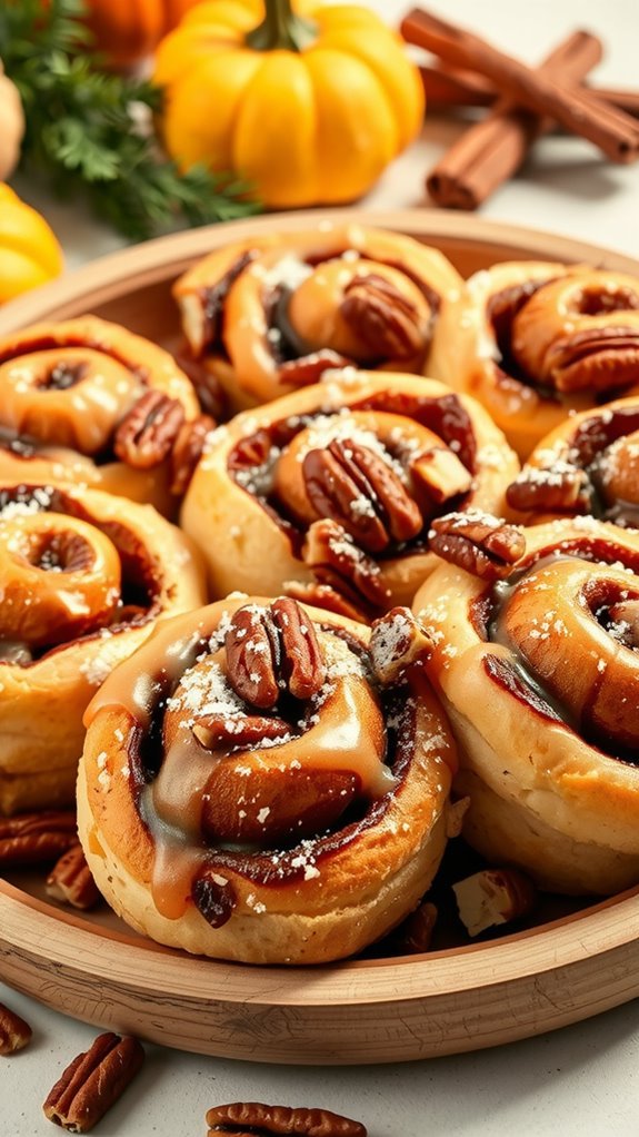 inviting rustic dessert presentation