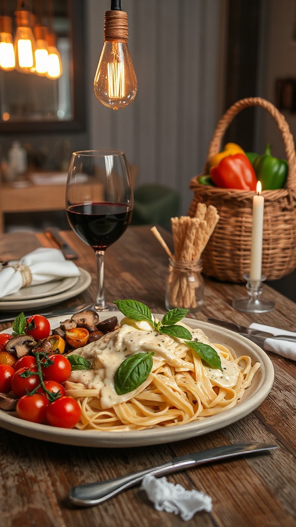 italian pasta cooking night