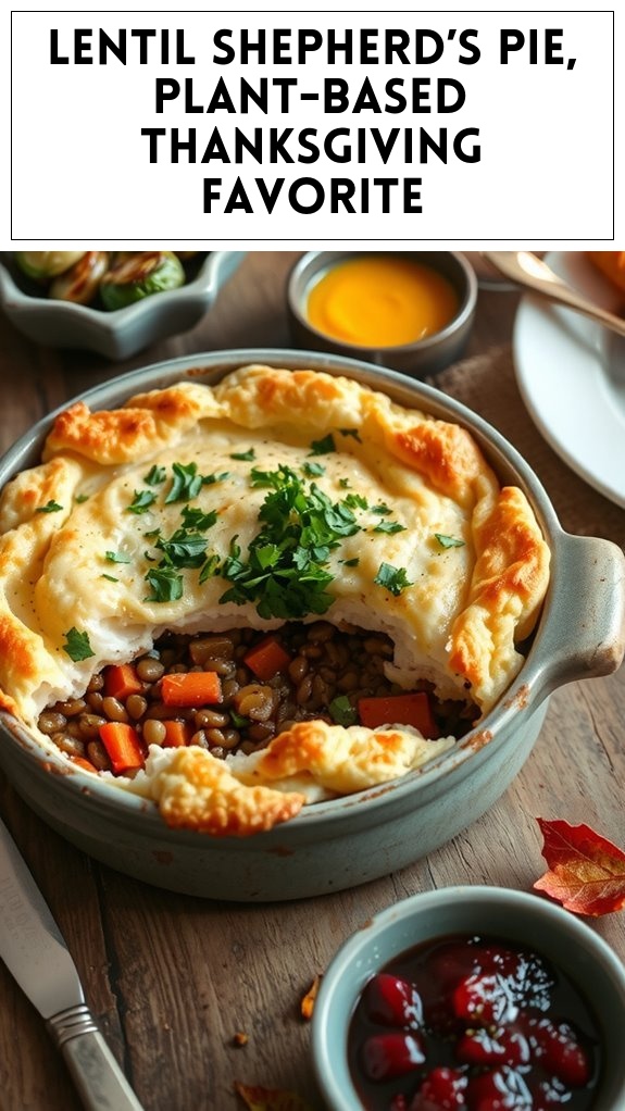 Lentil Shepherd’s Pie, Plant-Based Thanksgiving Favorite
