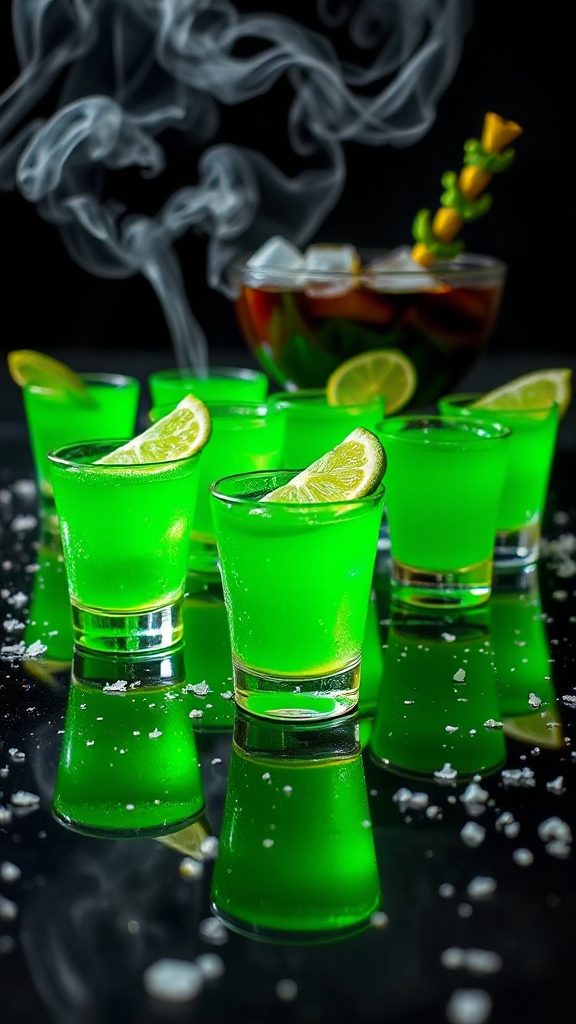 lime jello shots recipe