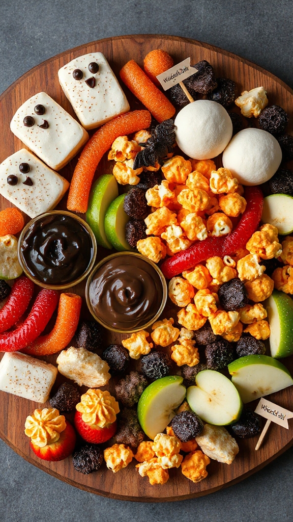 marshmallow halloween treat medley