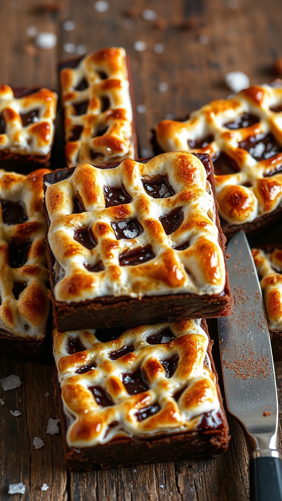 marshmallow topping for brownies