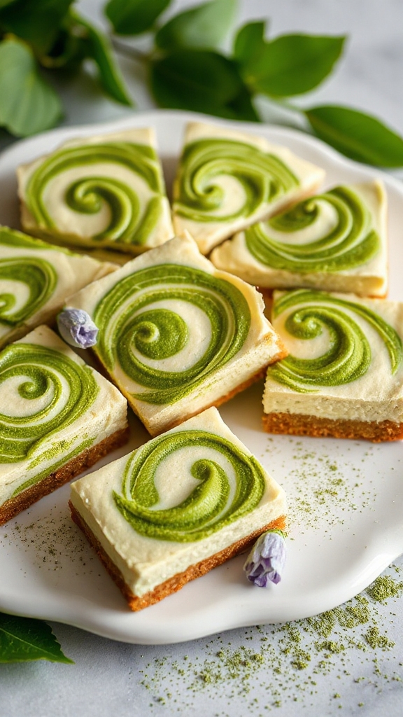 matcha cheesecake bites recipe