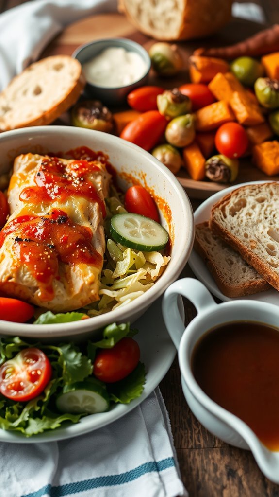 meal pairing suggestions included